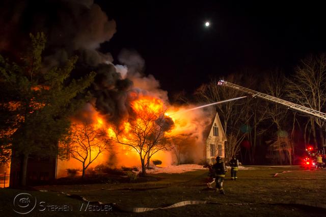 House Fire - James Heckler Rd. - Lower Salford Twp. - 03/16/2014